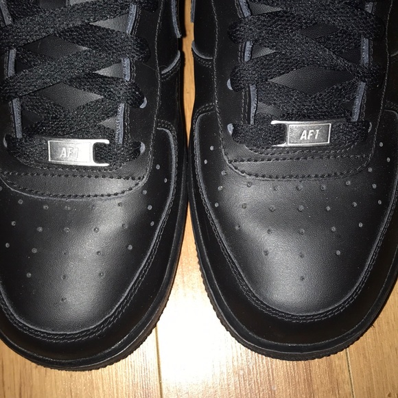 🧡New Black Af 1’s - Picture 4 of 7